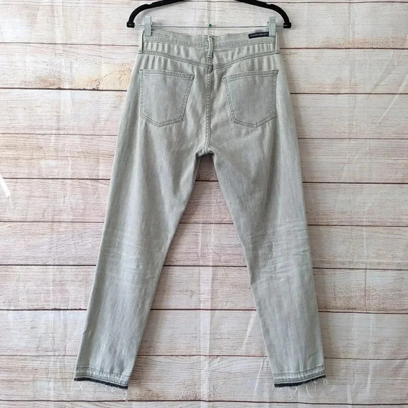 Citizens of Humanity Size 28 Rocket Crop High Rise Skinny Jeans Greenish Gray - Picture 11 of 14